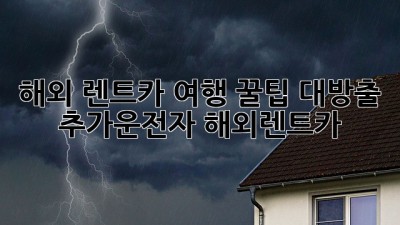 해외 렌트카 여행 꿀팁 대방출! 🚗🗺️ #추가운전자 #해외렌트카
