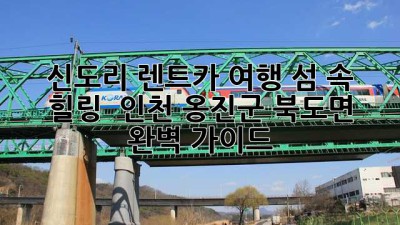 신도리 렌트카 여행: 섬 속 힐링,🚗💨  인천 옹진군 북도면 완벽 가이드!